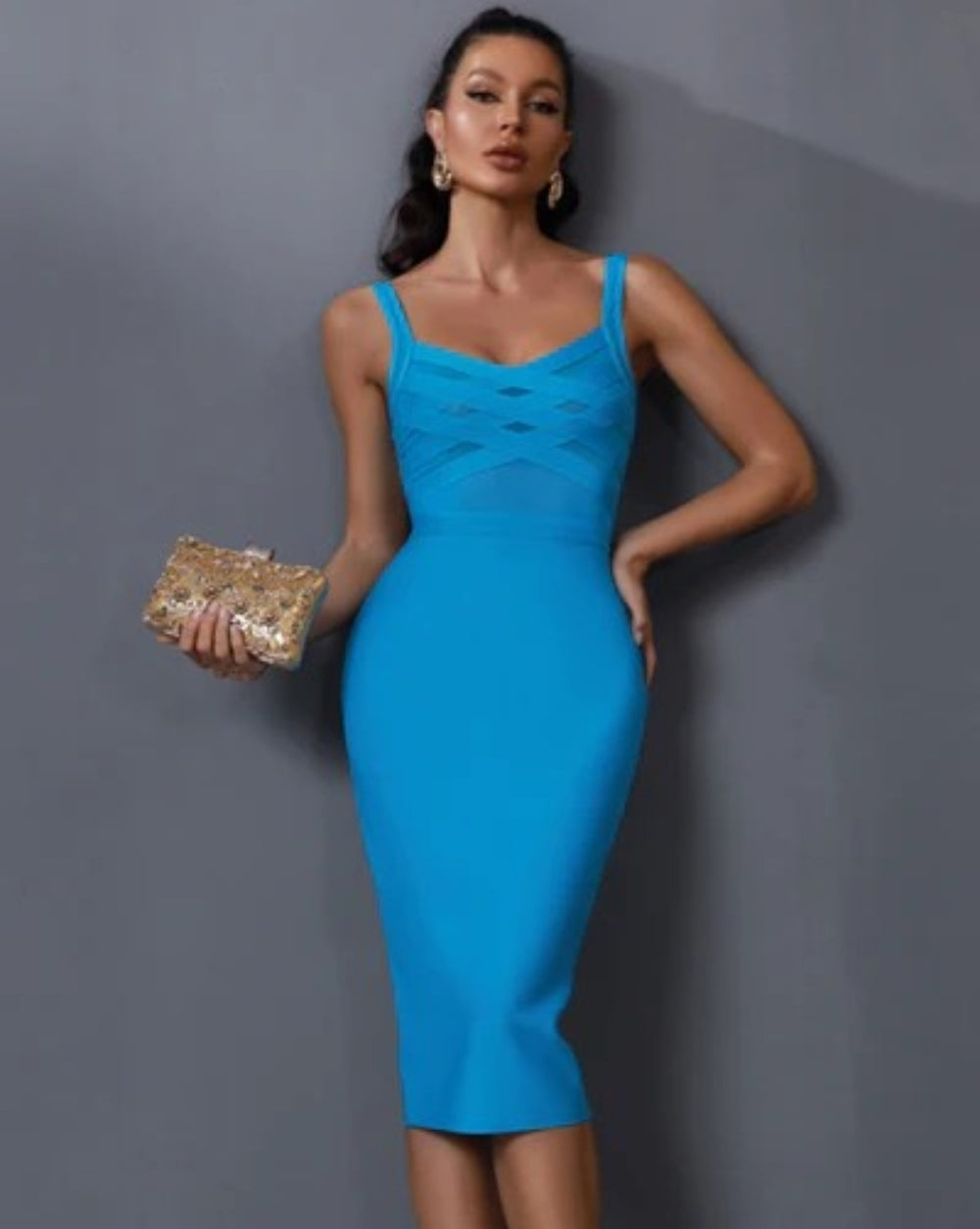 TURQUOISE MIDI DRESS – Laguerdashop.com TURQUOISE MIDI DRESS – Laguerdashop.com